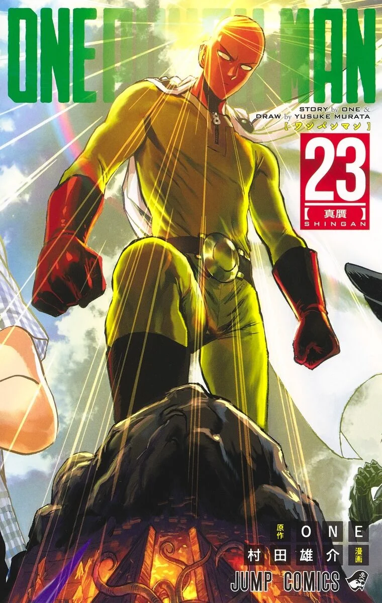 Foto da capa do Mangá One Punch Man